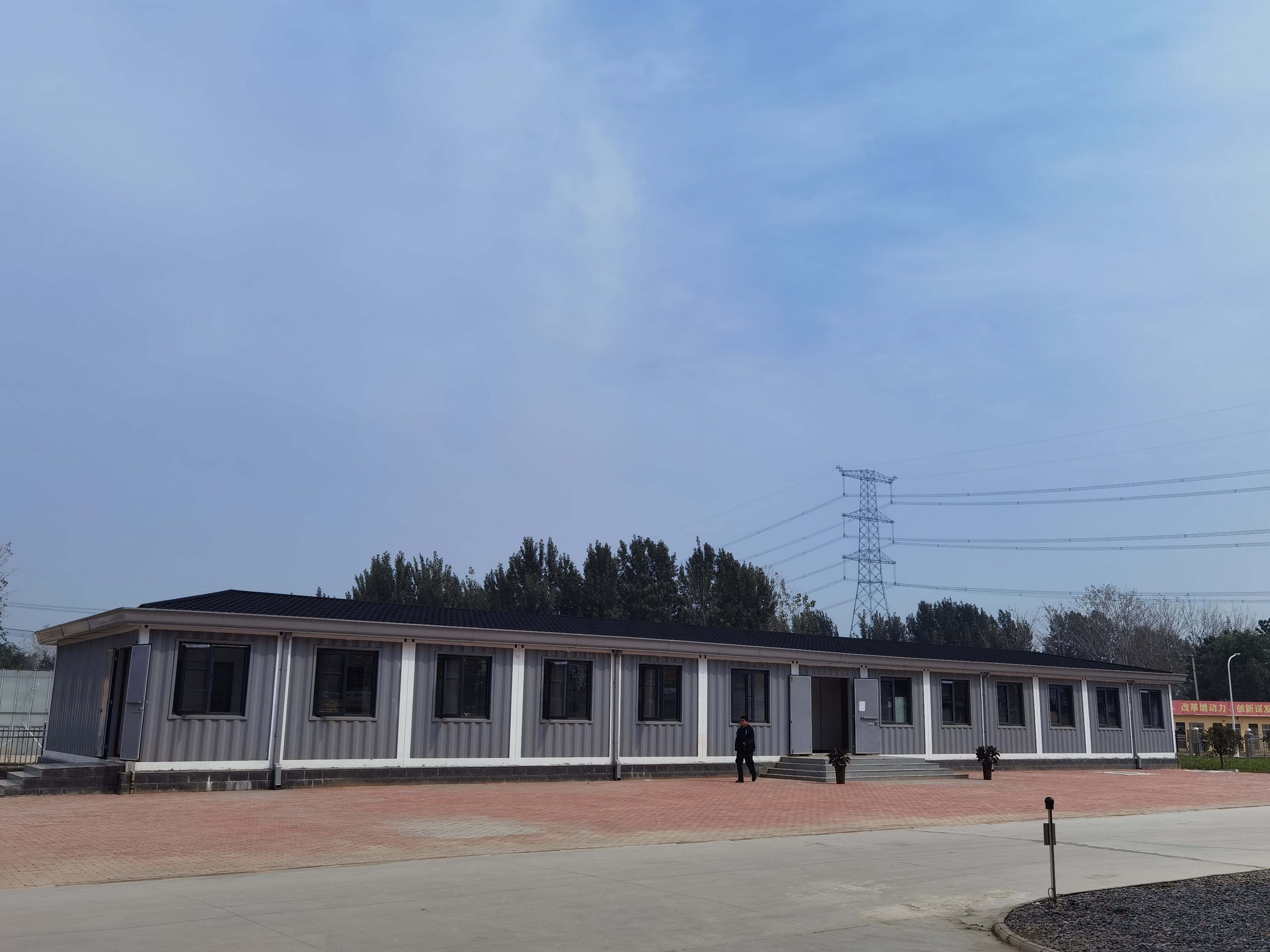 中石化野營房組裝辦公樓項目(圖文)